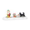 Department 56 North Pole Village Accessories Shoveling Buddies for Hire Figurine, 1.4 Inch, Multicolor view 1