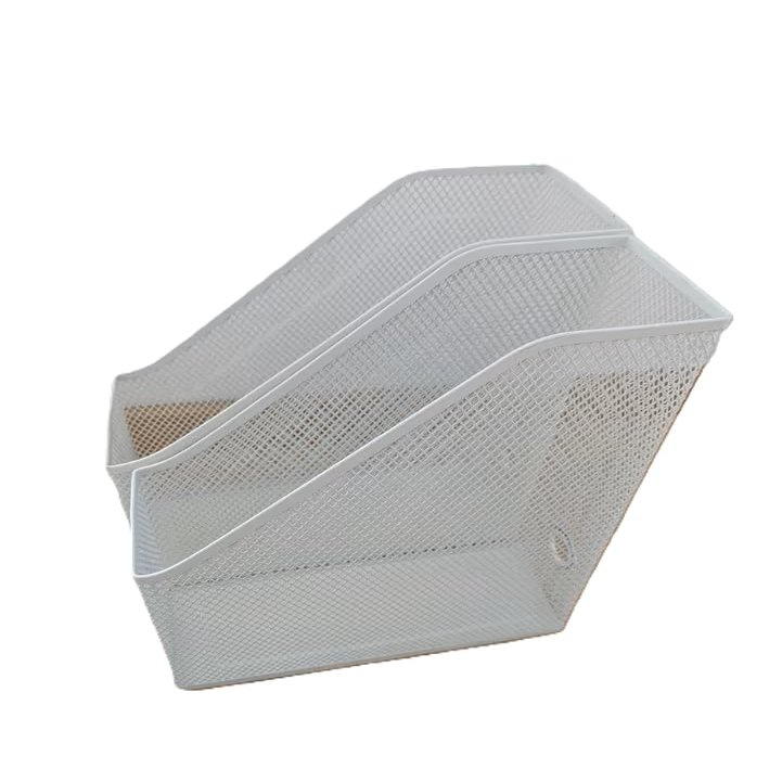 IKEA Magazine Holder, 2 pcs, White, Steel, Powder Coated