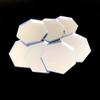 Heptagon Crafting Mirrors, Silver Mirror, Pack of 4 X 1.6 Inches view 2