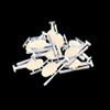Helicopter Crafting Mirrors, Set of 10, Shatterproof Acrylic, Silver Mirror view 2