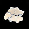 Heart Shaped Crafting Mirrors, Set of 10, Shatterproof Acrylic, Silver view 2