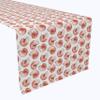 Fabric Textile Products, Machine Washable, 100% Milliken Polyester, Tablecloths, Table Runners, Napkins, & Outdoor Tablecloths, Striped Nautical Shells (14" x 108") view 1