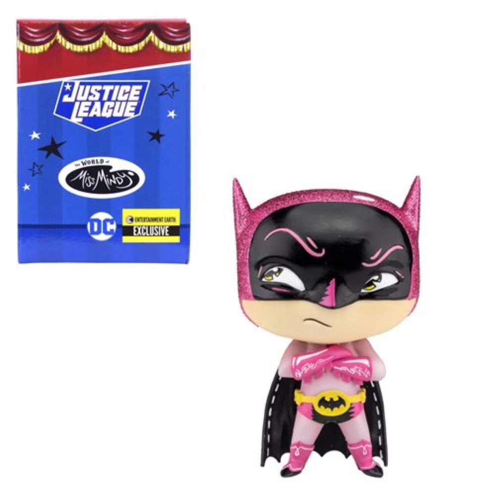 DC Comics The World of Miss Mindy Blue Batman Statue (Pink)
