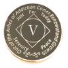 5 Year NA Black & Gold Phoenix Medallion Out of The Ashes- NA Medallions, NA Coin, NA Chip view 2