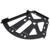 3 Layers Shoe Cabinet Flip Frame Shoe Rack Hinges Flip Drawer Hinge Black Shoe Cabinet Dump Rack with Mounting Accessories view 4