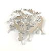 Ice Skater Crafting Mirrors, Set of 10, Silver Acrylic Safety Mirrors view 1