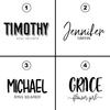The Crafty Engineer Personalized Flower Girl and Ring Bearer Water Bottle (Black) view 3