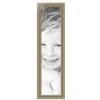 ArtToFrames 10x43 Inch Silver Picture Frame, This 2.00 Inch Custom MDF Poster Frame is Silver Ridged, Great for Your Art or Photos - Comes with Economy Acrylic view 2