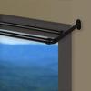 A&F Rod Dcor - 5/8 inch Double Blackout Curtain Rod 84-120 inch - Black view 4