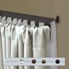 A&F Rod Dcor - 5/8 inch Double Blackout Curtain Rod 84-120 inch - Cocoa view 2