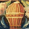 17th Century Tapestry Border Pillow view 2