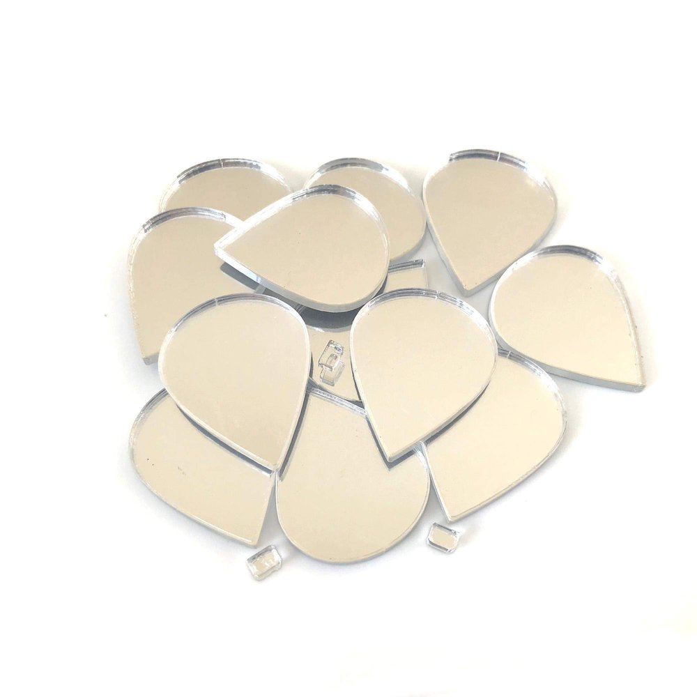 Super Cool Creations Hot Air Balloon Acrylic Craft Mirrors - Set of 10