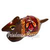 VRINDAVANBAZAAR.COM Handicraft meenakari Rat with Enamel Painting- Set of 2; Size: 1.5 Inch view 1