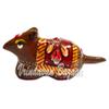 VRINDAVANBAZAAR.COM Handicraft meenakari Rat with Enamel Painting- Set of 2; Size: 1.5 Inch view 2