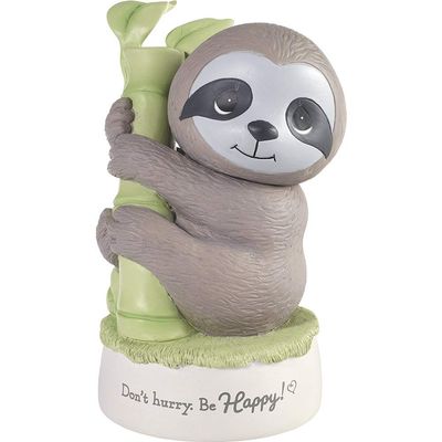 Precious Moments 193424I Don't Hurry Be Happy Sloth Wireless Speaker