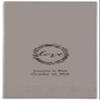 Weddingstar Personalized Printed Paper Napkins 3-Ply 40 Pack Dinner - Rectangular Fold Pewter view 1