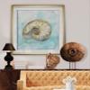 Renditions Gallery Biscayne Treasure II Nautilus Seashell Painting Nautical Art Framed Giclee Canvas Prints Coastal Wall Decor view 2