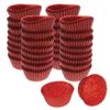 Cybrtrayd Make'n Mold No.5 Glassine, Red Paper Candy Cup, 5 view 1