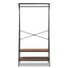 Baxton Studio Coat Hangers, Brown/Black view 2