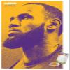 Trends International NBA Los Angeles Lakers - Lebron James 18 Wall Poster, 22.375" x 34", Premium Poster & Mount Bundle view 1