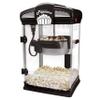West Bend Stir Crazy Movie Theater Popcorn Popper, Gourmet Popcorn Maker Machine with Nonstick Popcorn Kettle, Measuring Tool and Popcorn Scoop for Popcorn Machine, 4 Qt., Black view 1