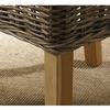 Padma's Plantation Boca Arm Dining Chair - Outdoor/Indoor Cushioned Seat & Arms Beige view 4