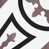 Moroccan Mosaic & Tile House CTP26-01 Ozod Handmade Cement Tiles, Pack of 12, Black, White, and Purple view 4