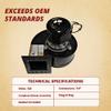Us Stove 80472A Convection Distribution Room Air Blower Fan Motor Fits American Harvest 6039 6041, King KP130, 5502M, Ashley 5500 5500M 5500XL view 2