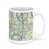 Memphis International Airport (MEM), Winchester Road, Memphis, TN, USA FAA Sectional Aeronautical Charts Chart Mug, 15oz view 3