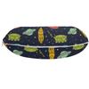 Ambesonne Outer Space Travel Pillow Neck Rest, Galaxy Themed Image with Stars Planets Spacecrafts and Rockets, Memory Foam Traveling Accessory for Airplane and Car, 12", Multicolor view 2