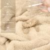 American Soft Linen 100% Cotton 600 GSM Turkish 40x80 Oversized Bath Towel Sheet, Extra Large Adult Towels for Bathroom, Beige Bath Sheet view 4