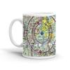 Bishop International Airport, Flint, MI, USA FAA Sectional Aeronautical Charts Chart Mug, 15oz view 4