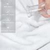American Soft Linen 100% Cotton 600 GSM Turkish 40x80 Oversized Bath Towel Sheet, Extra Large Adult Towels for Bathroom, White Bath Sheet view 4