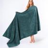 American Soft Linen 100% Cotton 600 GSM Turkish 40x80 Oversized Bath Towel Sheet, Extra Large Adult Towels for Bathroom, Teal Bath Sheet view 1