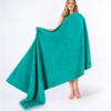 American Soft Linen 100% Cotton 600 GSM Turkish 40x80 Oversized Bath Towel Sheet, Extra Large Adult Towels for Bathroom, Turquoise Bath Sheet view 1