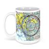 Southwest Florida International Airport (RSW), Terminal Access Road, Fort Myers, FL, USA FAA Sectional Aeronautical Charts Chart Mug, 15oz view 1