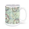 Southwest Florida International Airport (RSW), Terminal Access Road, Fort Myers, FL, USA FAA Sectional Aeronautical Charts Chart Mug, 15oz view 3