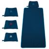 FITLY 3-in-1 Multipurpose Towel - Bath Towels and Waterproof Car Seat Protector, Absorbent Gym Towel Cover After Workout for Yoga, Swimming, Camping, Beach - Microfiber Cover & Car Accessories - Blue view 1