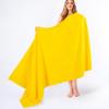American Soft Linen 100% Cotton 600 GSM Turkish 40x80 Oversized Bath Towel Sheet, Extra Large Adult Towels for Bathroom, Yellow Bath Sheet view 1