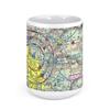 Tulsa International Airport (TUL), Airport Drive, Tulsa, OK, USA FAA Sectional Aeronautical Charts Chart Mug, 15oz view 2