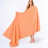 American Soft Linen 100% Cotton 600 GSM Turkish 40x80 Oversized Bath Towel Sheet, Extra Large Adult Towels for Bathroom, Malibu Peach Bath Sheet view 1