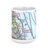 Daytona Beach International Airport, Daytona Beach, FL, USA FAA Sectional Aeronautical Charts Chart Mug, 15oz view 2