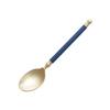 Noritake 12Y/ALH8 Tea Spoon, 4.9 inches (12.5 cm), Alumina Porcelain Handle Cutlery, 1 Piece, Luri, Brass (Gold Plated) / Pattern, Alumina Porcelain view 1