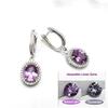 Bansrirachaalexandrite Jewelry Sets 925 Sterling Silver Earrings Ring Gemstone Jewelry for Women's Xmas Gift view 3