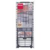 Metaltex Lugano 3-Tier Trolley with Wheels - Multipurpose Storage Cart for Home including Kitchen, Bathroom, Office and Garage - Touch-Therm Lava, 41 x 23 x 63 Centimetres view 2