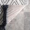 nuLOOM Indoor/Outdoor Striped Miriam Area Rug, 4x6, Grey view 4