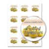 Pickled Tomatoes Round Product Personalized Farm Home Business Thank You Message Sticker Mason Jar Leed Labels (Label-06, 180 Labels on 15 Sheets) view 1