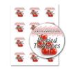 Pickled Tomatoes Round Product Personalized Farm Home Business Thank You Message Sticker Mason Jar Leed Labels (Label-02, 60 Labels on 5 Sheets) view 1