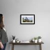 GREATBIGCANVAS Lone Cypress, Pebble Beach, Del Black Framed Wall Art Print, Coastal Artwork view 2