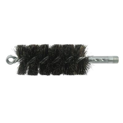 Trash Chute Door Supply Round Furnace Boiler Tube Brush Head Double Spiral with Loop (Fiber Filled, 1.75 Inch Diameter for 2 Inch Tubes)